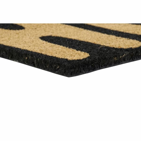 Dørmatte DKD Home Decor Hola Caracola PVC Fiber (2 pcs) (60 x 40 x 1.5 cm)