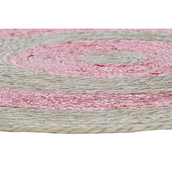 Matta DKD Home Decor Fibrer Sjögräs (90 x 90 x 2 cm) (3 antal)
