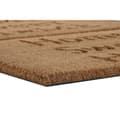 Miniatyrbilde 2 av 2: Dørmatte DKD Home Decor Brun Gummi Kokosnøtt (75 x 45 x 2,3 cm) (2 enheter)