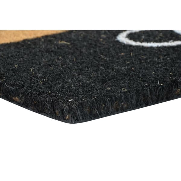 Dørmatte DKD Home Decor Svart Brun Gummi (75 x 45 x 1,5 cm) (2 enheter)