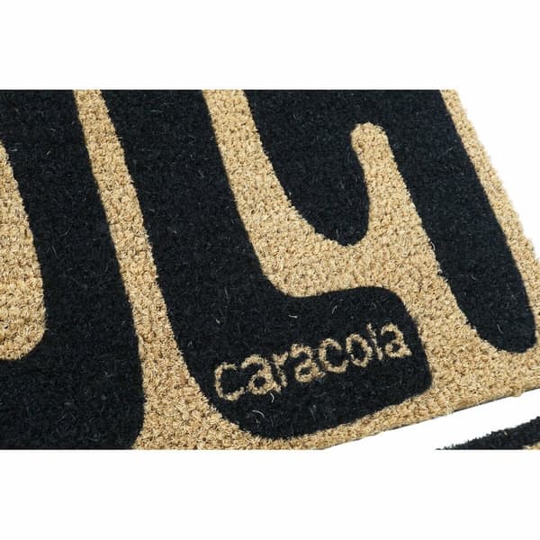 Dørmåtte DKD Home Decor Hola Caracola PVC Fiber (2 pcs) (60 x 40 x 1.5 cm)