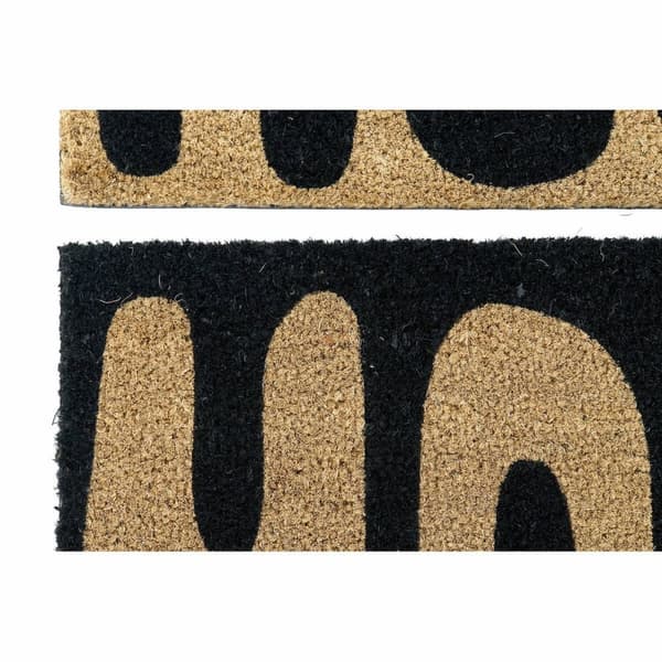 Dørmåtte DKD Home Decor Hola Caracola PVC Fiber (2 pcs) (60 x 40 x 1.5 cm)