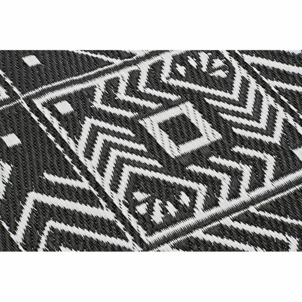 Tæppe DKD Home Decor Hvid Sort Etnisk (2 enheder) (150 x 210 cm)