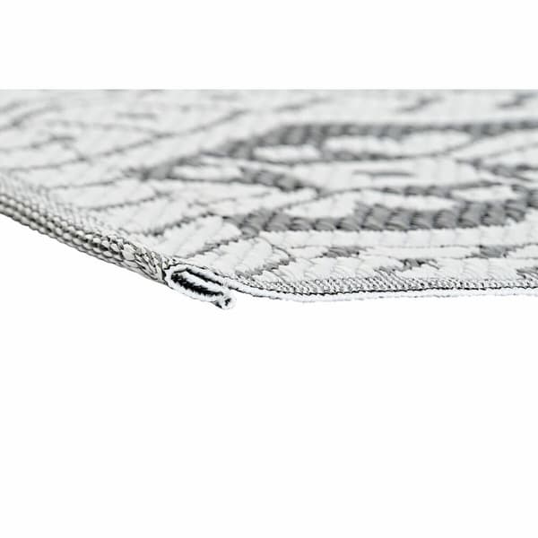 Tæppe DKD Home Decor Hvid Sort Etnisk (2 enheder) (150 x 210 cm)