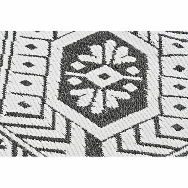 Tæppe DKD Home Decor Hvid Sort Etnisk (2 enheder) (150 x 210 cm)