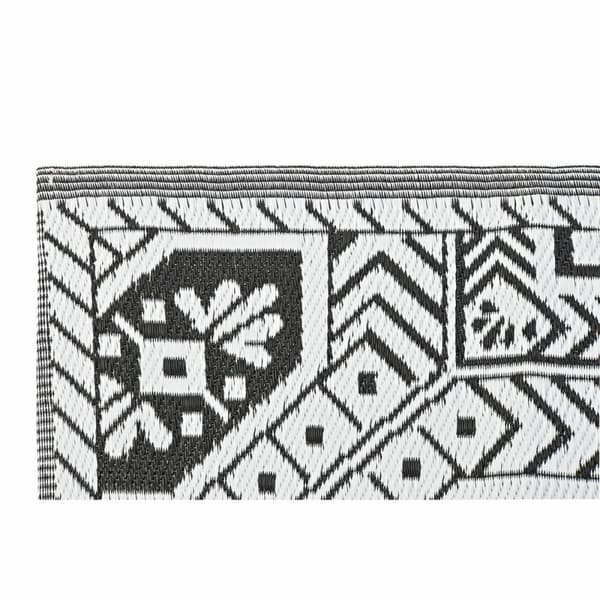 Tæppe DKD Home Decor Hvid Sort Etnisk (2 enheder) (150 x 210 cm)