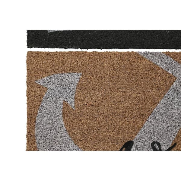 Dørmåtte DKD Home Decor Gummi Multifarvet (60 x 40 x 1,5 cm) (2 enheder)