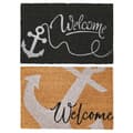 Miniatyrbillede 1 af 2: Dørmåtte DKD Home Decor Gummi Multifarvet (60 x 40 x 1,5 cm) (2 enheder)