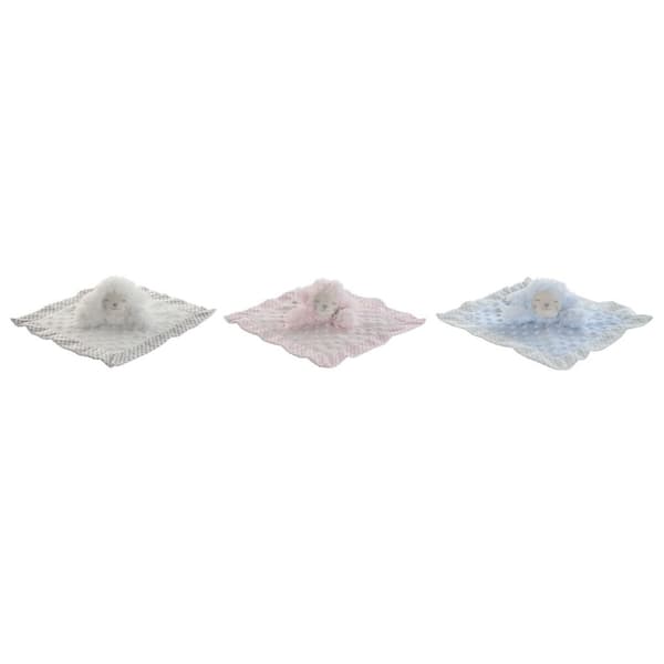 Kramme klud Home ESPRIT 30 x 30 x 8 cm (3 enheder)