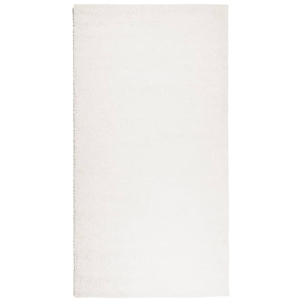 Matta långluggad modern gräddvit 80x150 cm