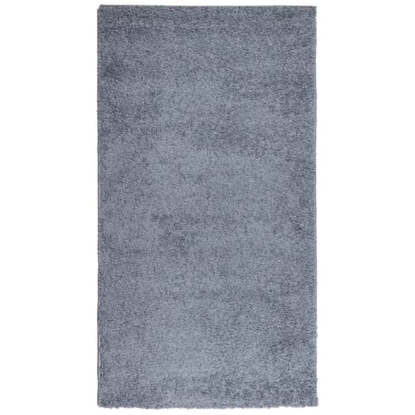 Ryamatta PAMPLONA lång lugg modern blå 80x150 cm
