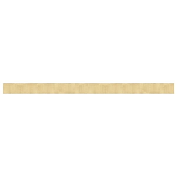 Matta rektangulär ljus naturlig 60x1000 cm bambu