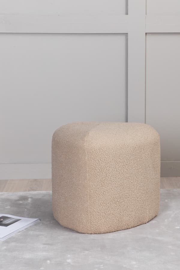 Sittpuff Elandros Beige