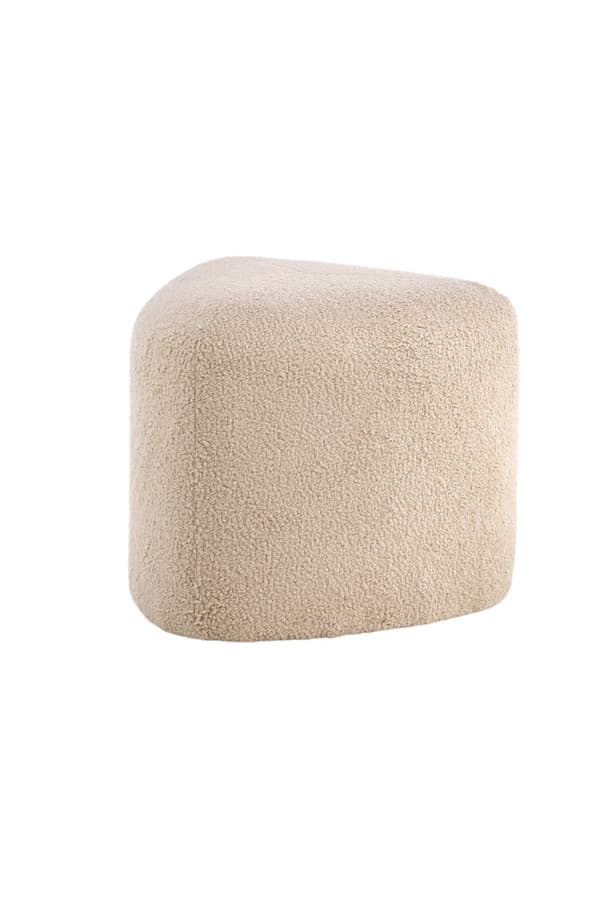 Sittpuff Elandros Beige