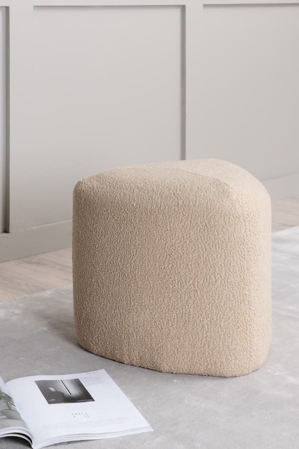 Sittpuff Elandros Beige