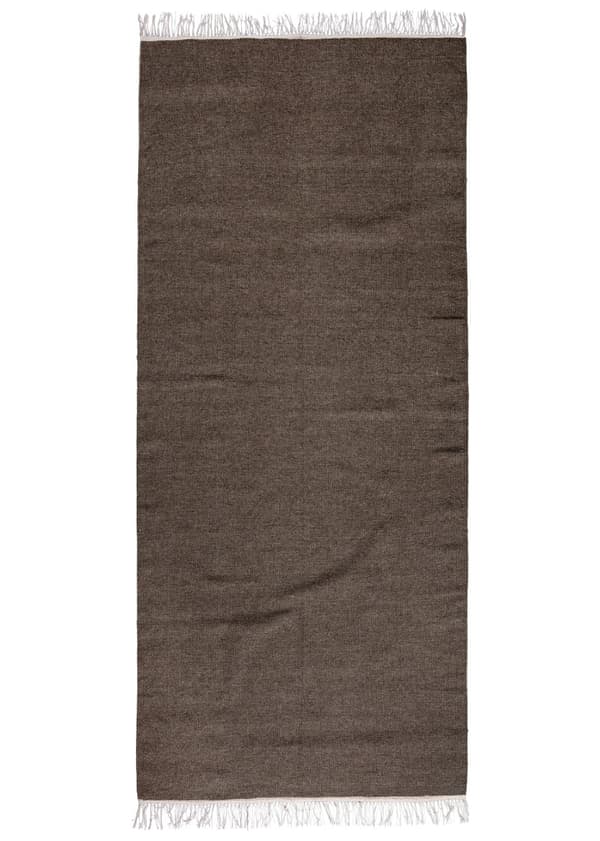 Ullmatta Dravik Brun Brun 75x220 cm