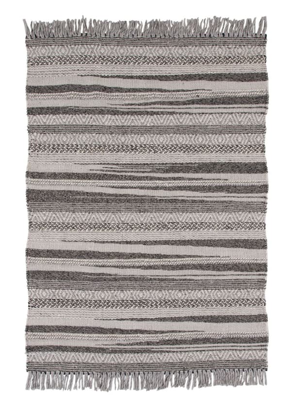 Florin Grå Ullmatta Grå 170x240 cm