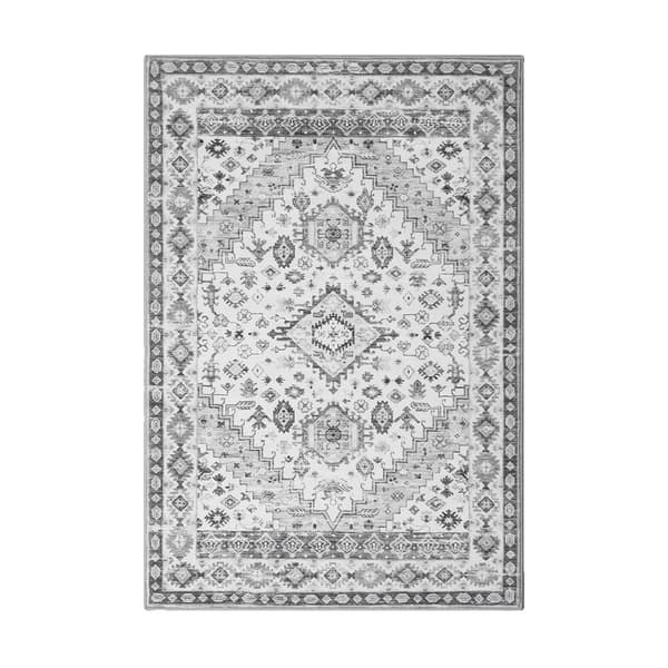 Vintage områdesmatta, grå färg, 120x170 cm storlek,120x170cm