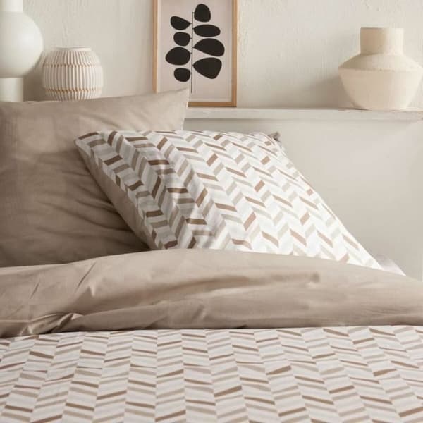 Täckslagsset TODAY Beige Säng 180/200 2 Delar