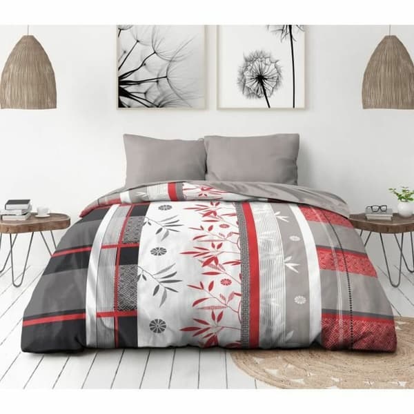 Dyne deksel sett HOME LINGE PASSION Blå Hvit rouge 240 x 260 cm Seng 180/200 3 Deler