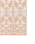Miniatyrbilde 6 av 8: Gulvteppe Beige Syntetisk Materiale 160 x 230 cm Innendørs Utendørs Rektangulært Geometrisk Mønster Moderne Balkong Uteplass