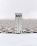 Miniatyrbilde 7 av 7: Gulvteppe Grått Syntetisk Materiale 160 cm Innendørs Utendørs Rundt Geometrisk Mønster Moderne Balkong Uteplass