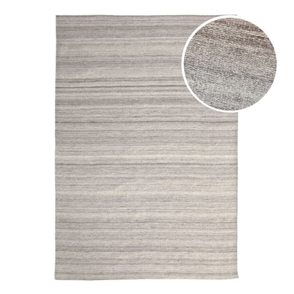 AXI Fiji Udendørs måtte, rektangulær, beige/grå - Perfekt under et loungesæt eller et spisebord / Udendørs måtte fremstillet af genanvendte