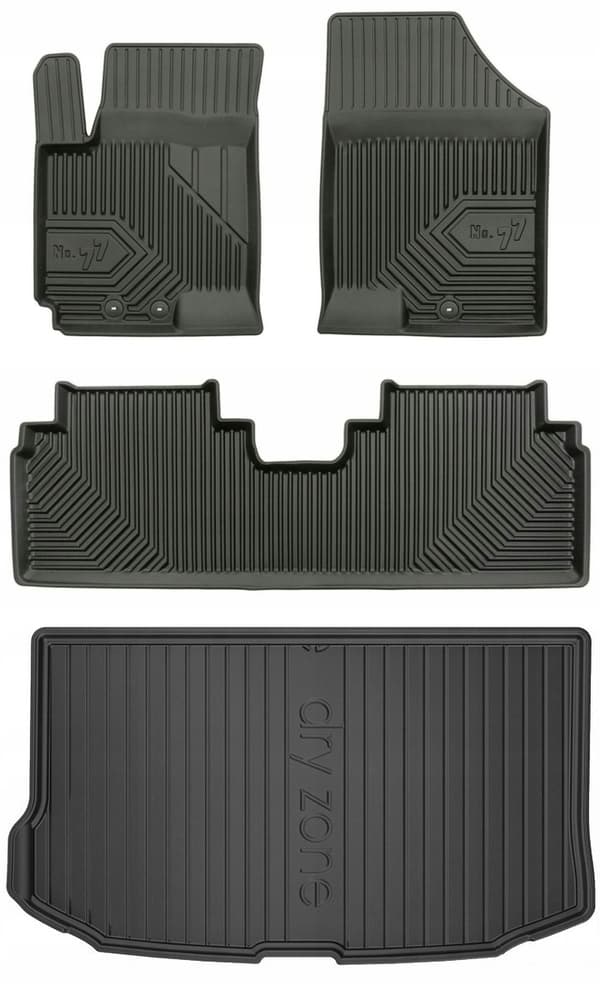 SET 77 Lattiamatot ja mattosarja KIA Venga 2009-2019 g