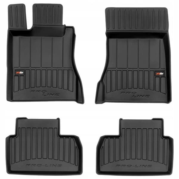 MÅTTER GUMMIDØRMÅTTER MERCEDES S-Klasse W220 1998-2005 3D TRAG