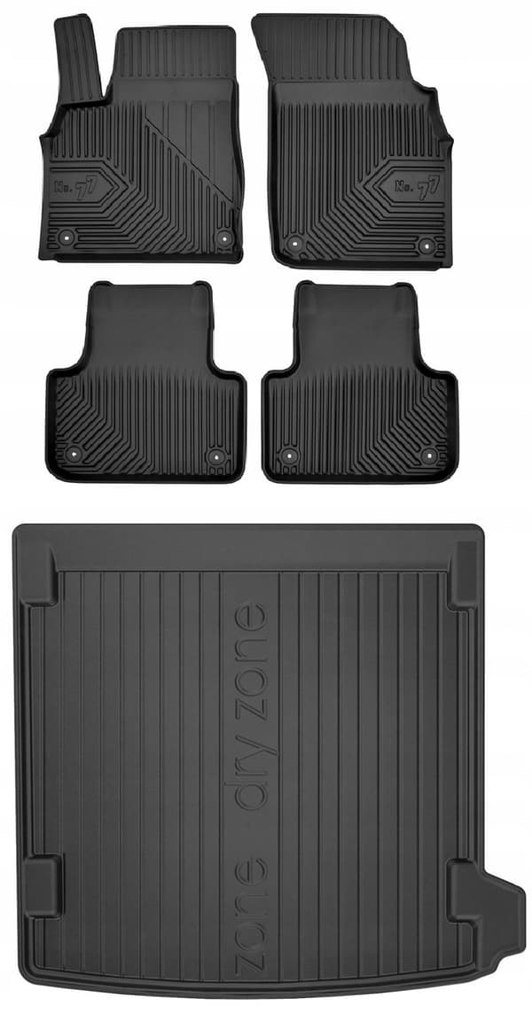 SET 77 Kumimatot AUDI Q8 vuodesta 2018