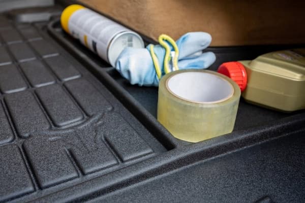 SÆT 3D gummimåtter til Toyota RAV4 5 Hybrid fra 2019-
