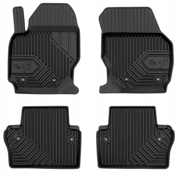 SET 77 Gummimattor och matta Volvo XC70 2 från 2007-2016