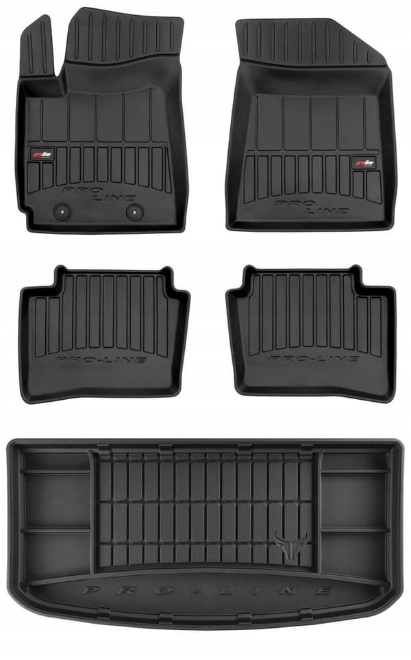 SET 3D gummimattor Hyundai i10 3 HB från 2020-