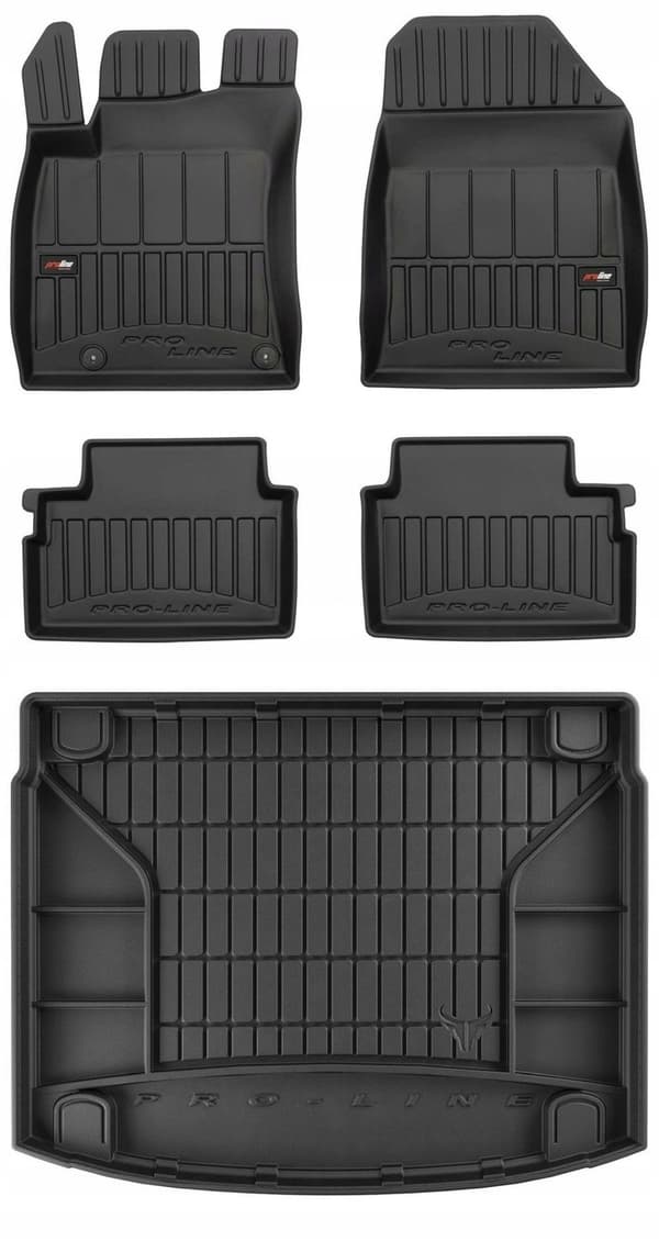 SÆT 3D gummimåtter Kia XCeed fra 2019-