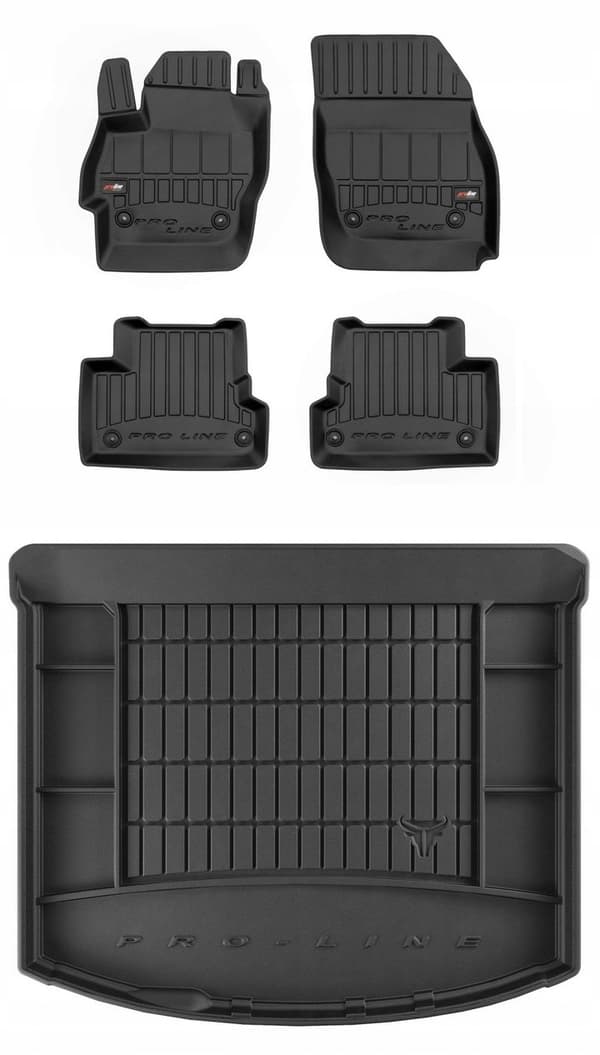 SÆT 3D gummimåtter Mazda 3 2 HB 2008-2013 d