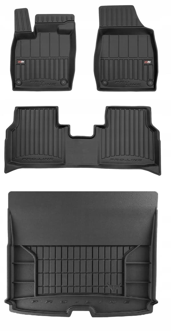 SÆT 3D gummimåtter til Skoda Enyaq iV fra 2020-