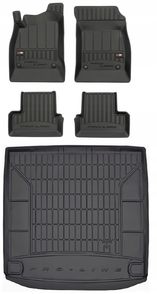 SÆT 3D gummimåtter og måtte Chevrolet Cruze 1 Kombi 2008-2016