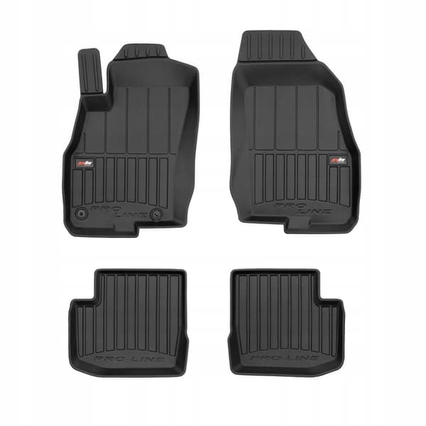 SET 3D-mattor och mattor Fiat Grande Punto 3D halvkombi 2005-2012