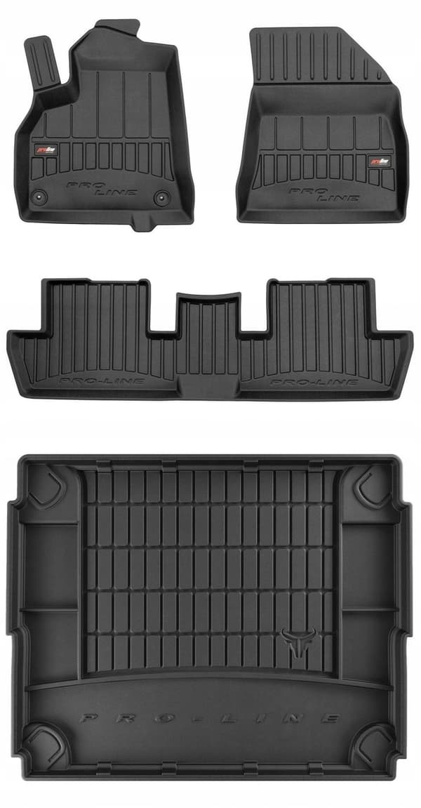 SÆT 3D gummimåtter Peugeot 3008 1 2009-2016