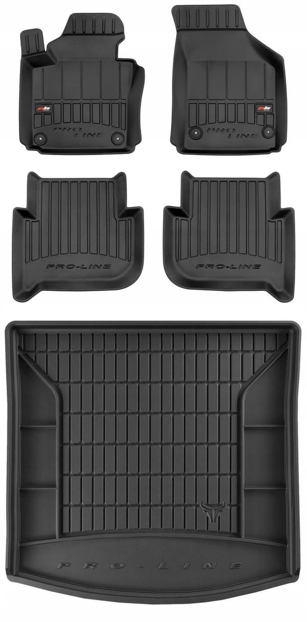 3D-kumimatot VW Touran 1 2003-2010 7 paikkaa