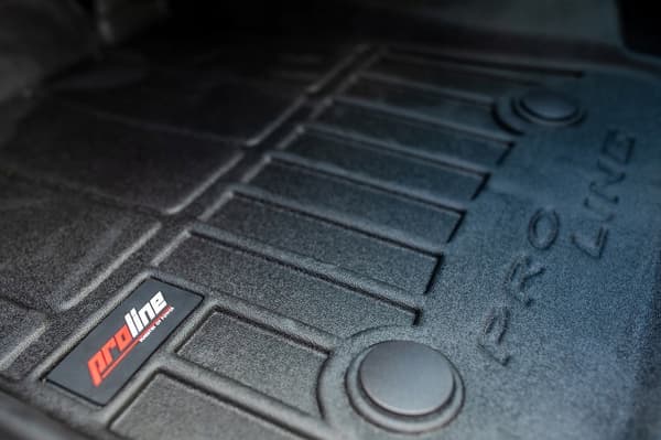 MÅTTER, DØRMÅTTER, GUMMIDØRMÅTTER, FIAT Scudo 2 2007-2016, 3D-TRUD, sort/hvid