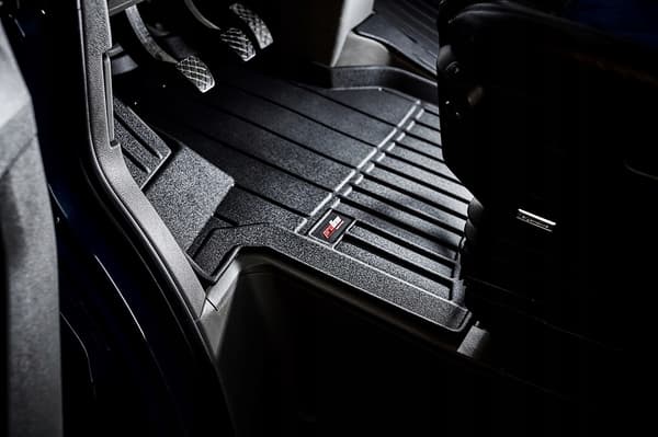 MÅTTER, DØRMÅTTER, GUMMIDØRMÅTTER, FIAT Scudo 2 2007-2016, 3D-TRUD, sort/hvid