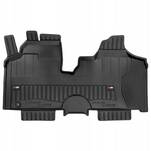 MÅTTER, DØRMÅTTER, GUMMIDØRMÅTTER, FIAT Scudo 2 2007-2016, 3D-TRUD, sort/hvid