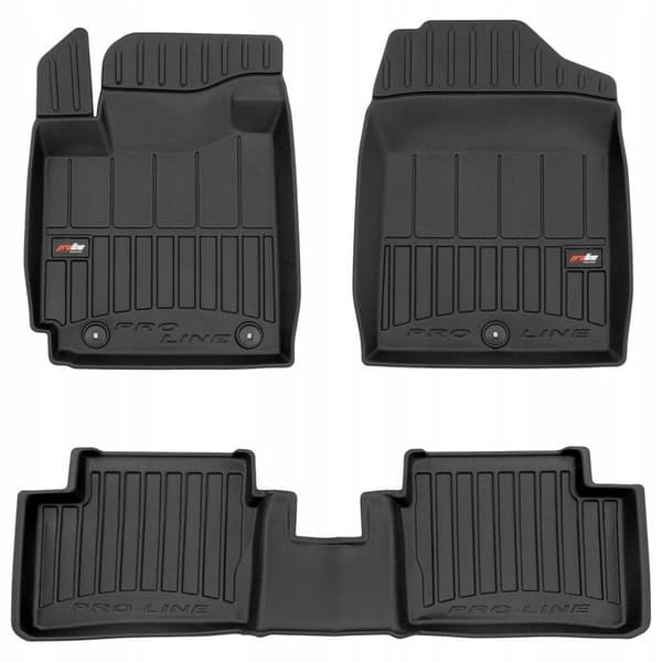 MATTOR, DÖRRMATTOR, GUMMIDÖRRMATTOR, KIA Picanto 3 III från 2017- 3D-TRÅG