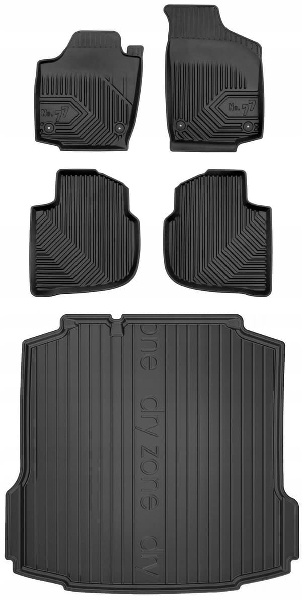 SÆT 77 Måtter og måtter SEAT Toledo 4 Liftback 2012-2018