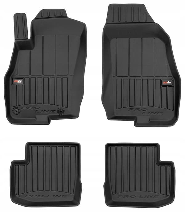 MATTOR GUMMIDÖRRMATTOR FIAT Grande Punto 5d 2005-2012 3D-TRÅG
