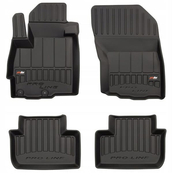 MÅTTER GUMMIDØRMÅTTER MITSUBISHI ASX 2010-2022 3D TRAG