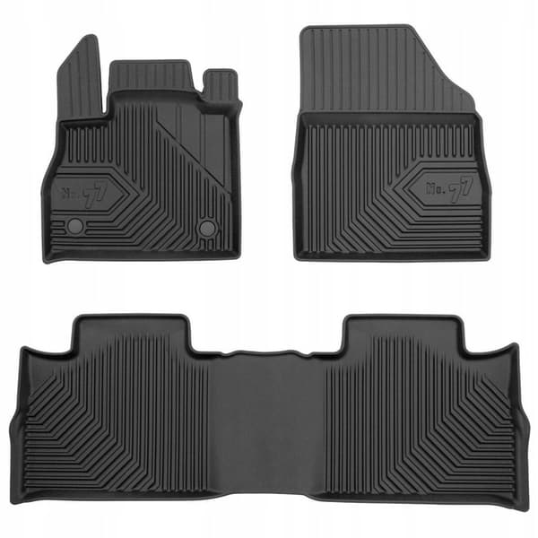 SET 77 Lattiamatot ja matto Renault Espace 5 2015-2022 7 paikkaa