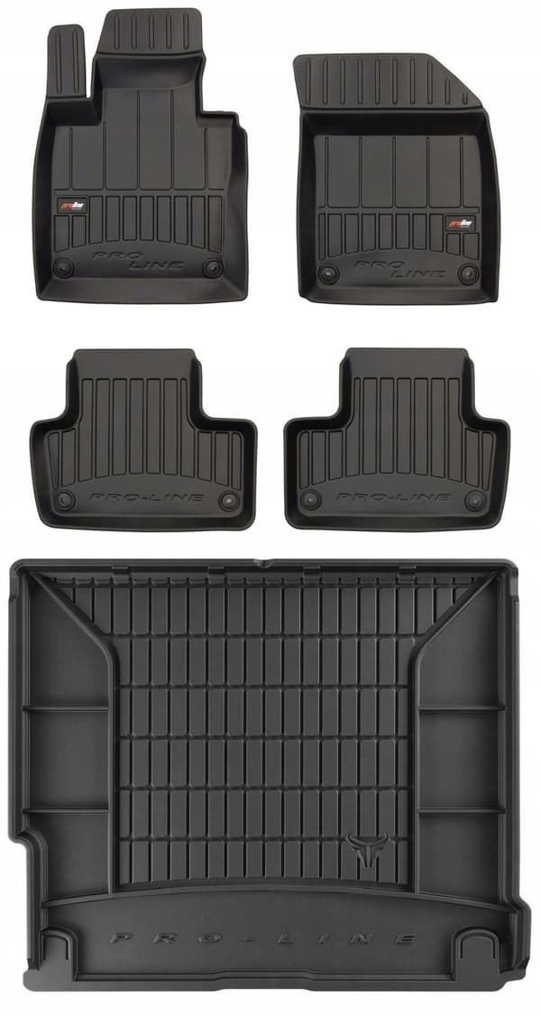 SET 3D gummimattor Volvo XC60 2 från 2017-