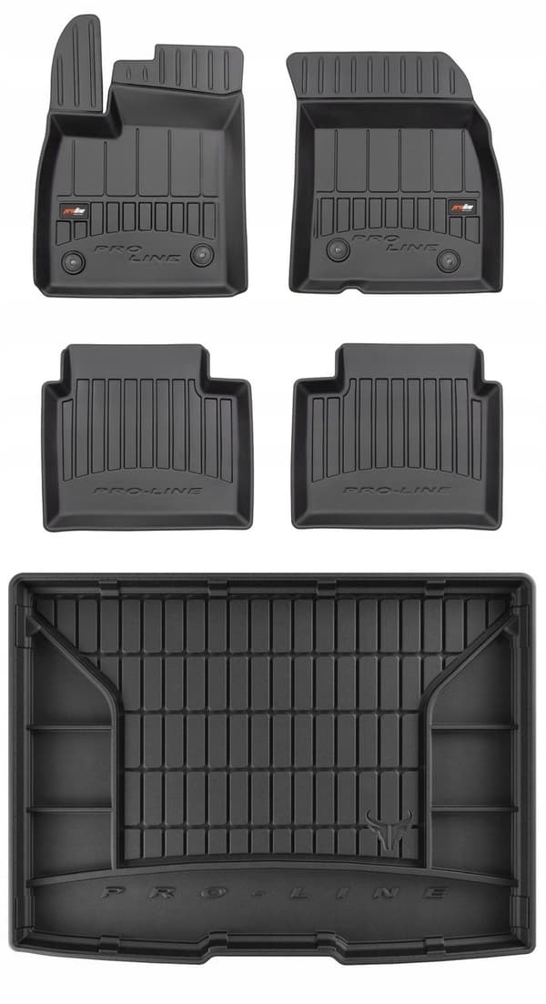 3D-SET Golvmattor och mattor Ford Focus Mk4 Halvkombi från 2018